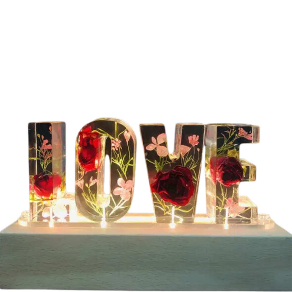 14 Inch Wood Led Stand