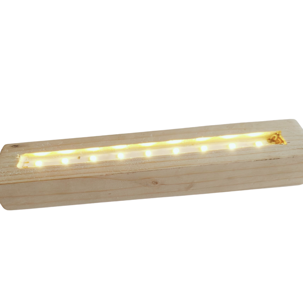18 Inch Wood Led Stand