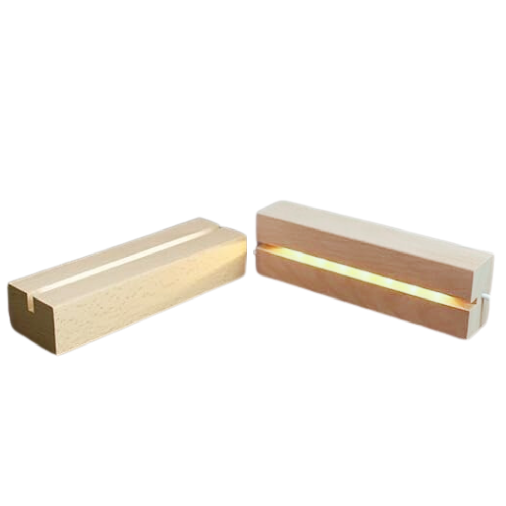 18 Inch Wood Led Stand