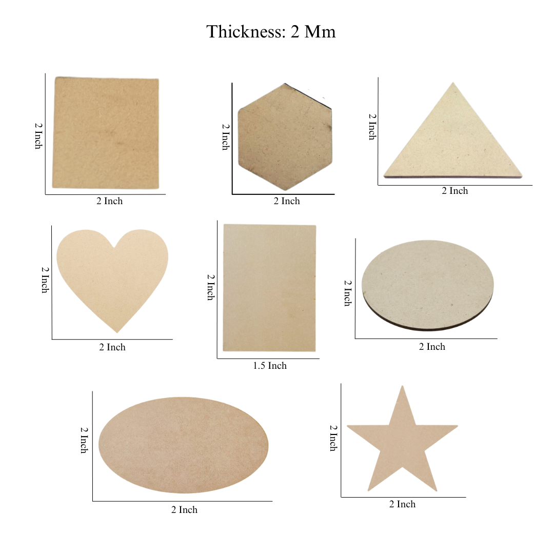Small Mdf, 2 Inch