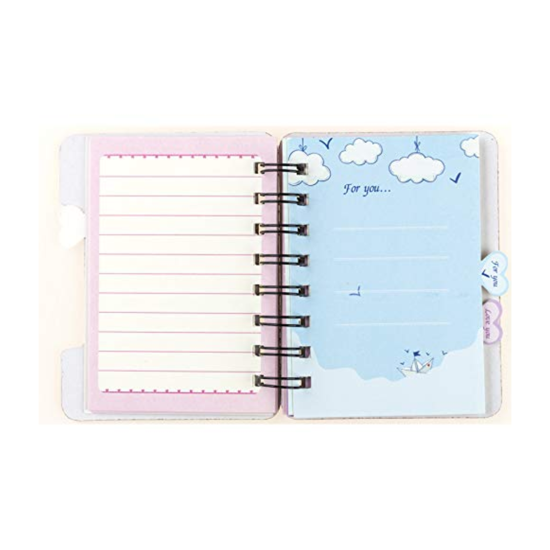 Flamingo Hardcover Spiral Diary