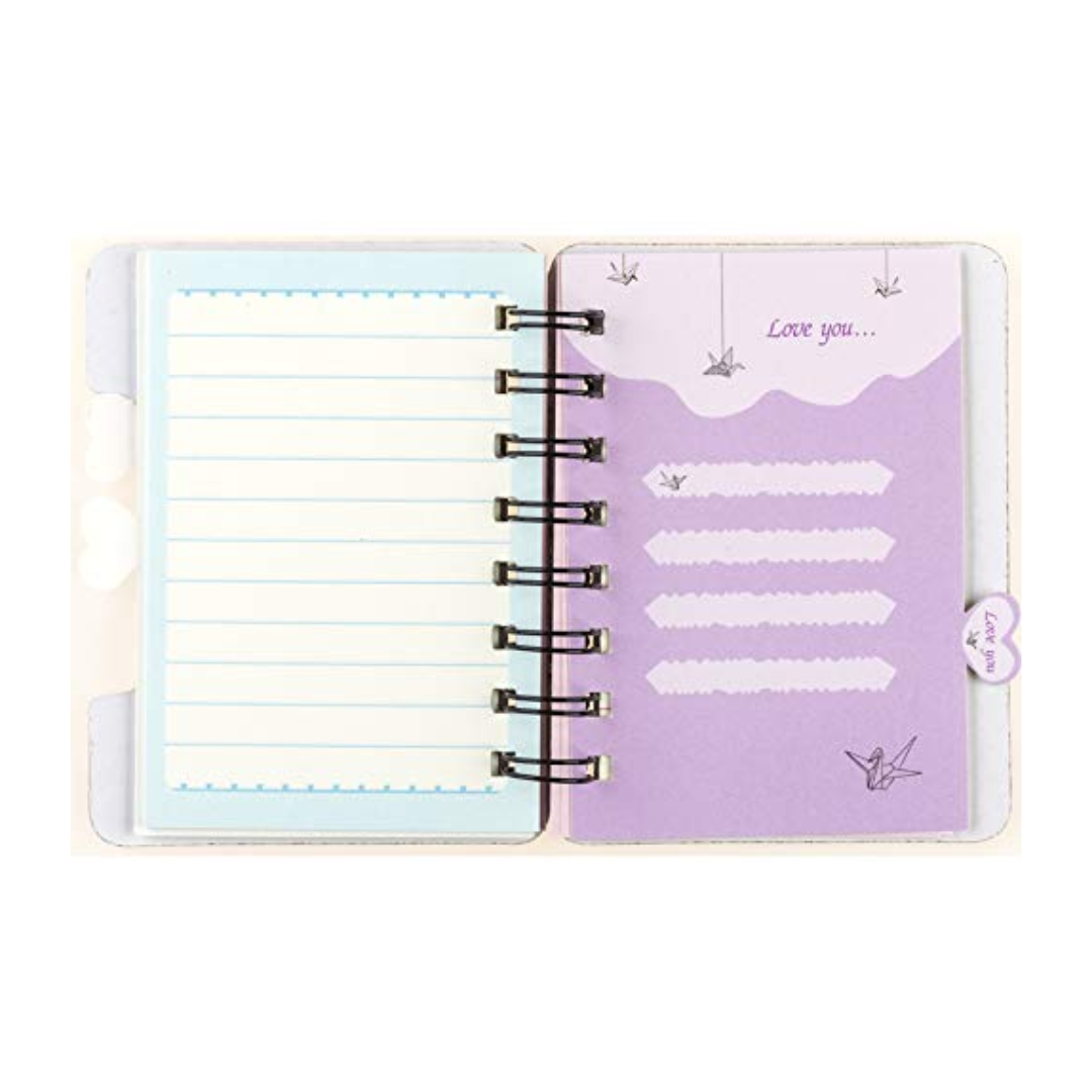Flamingo Hardcover Spiral Diary