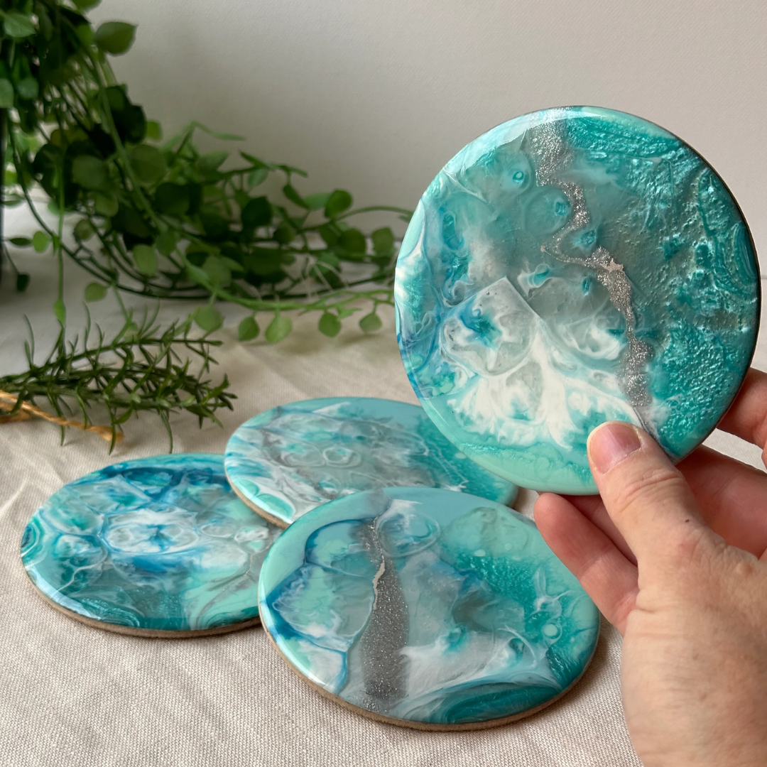 3 Inch Silicone Round Coaster Mould