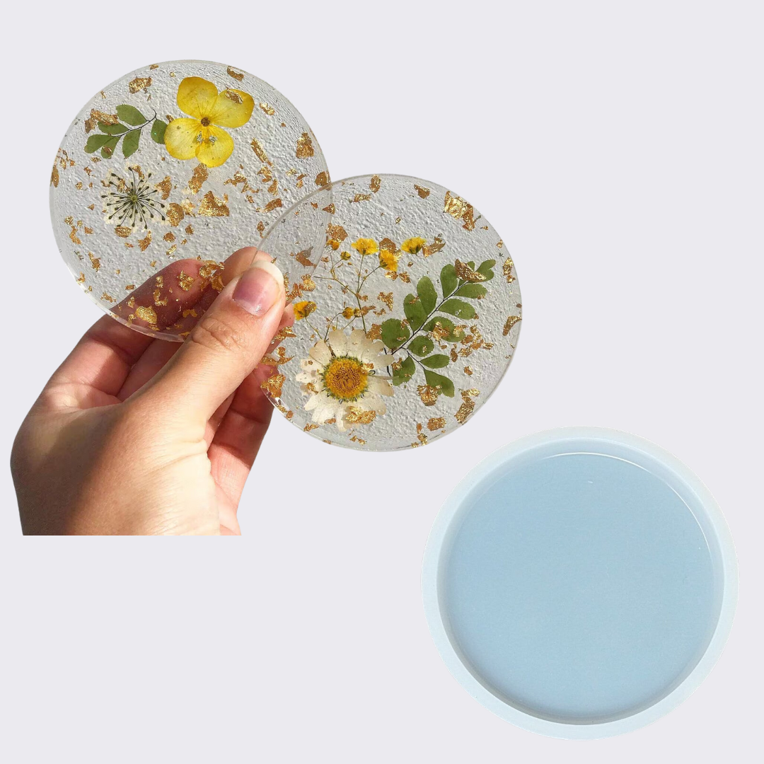 3 Inch Silicone Round Coaster Mould