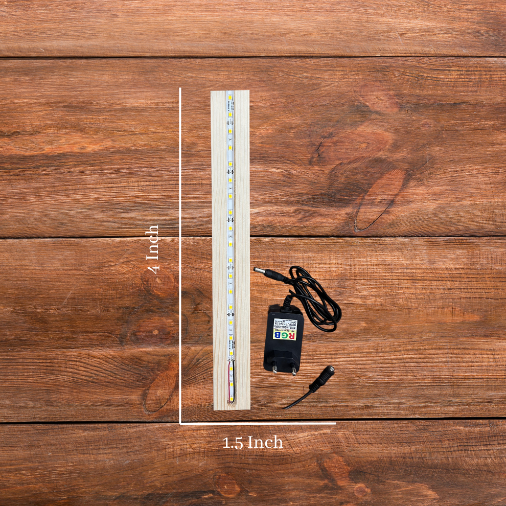 4 Inch Wood Led Stand