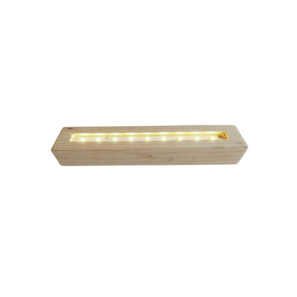 4 Inch Wood Led Stand
