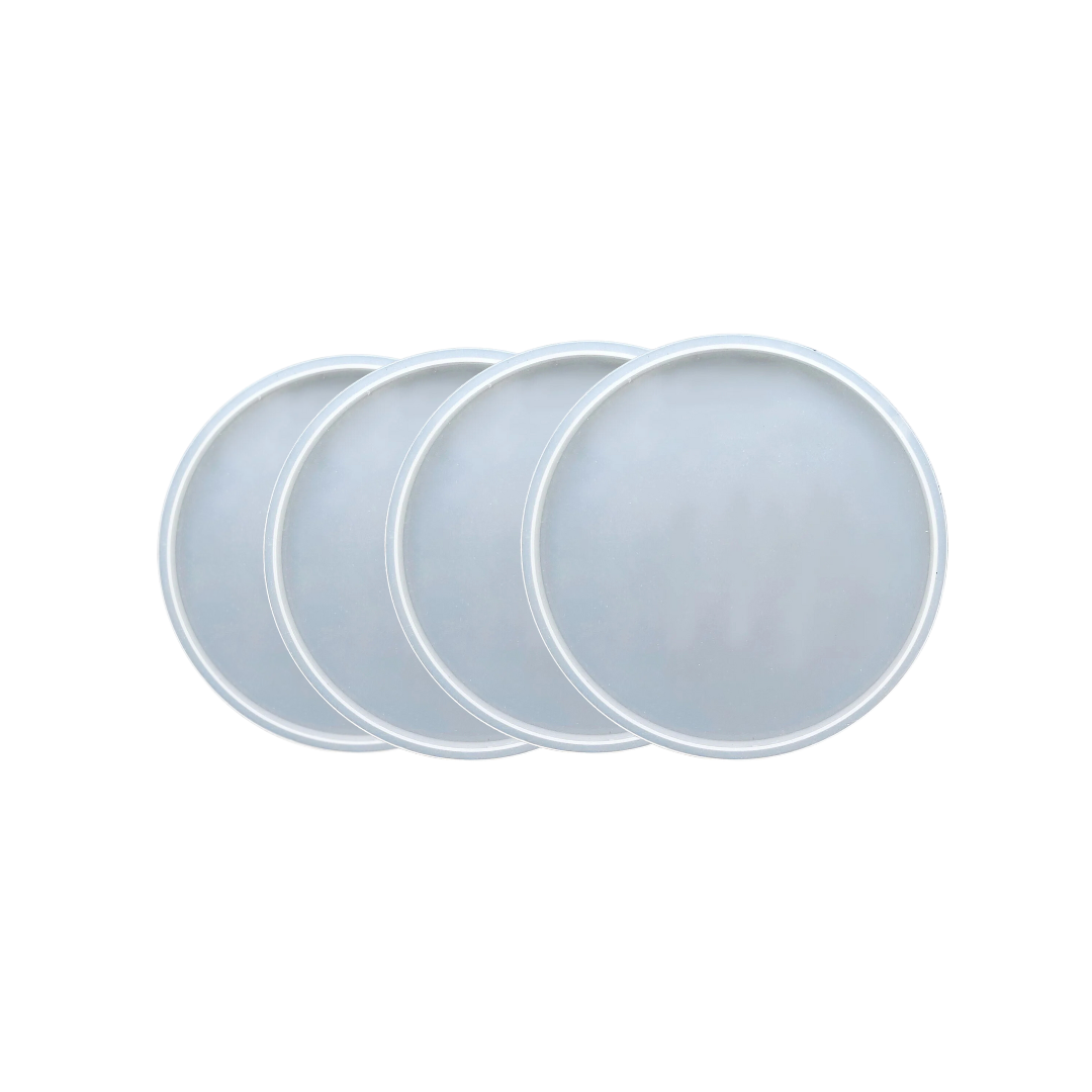 4 Inch Silicone Round Coaster Mould