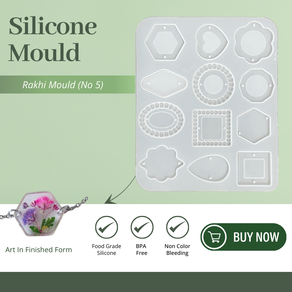 Silicone Rakhi Mould No 5