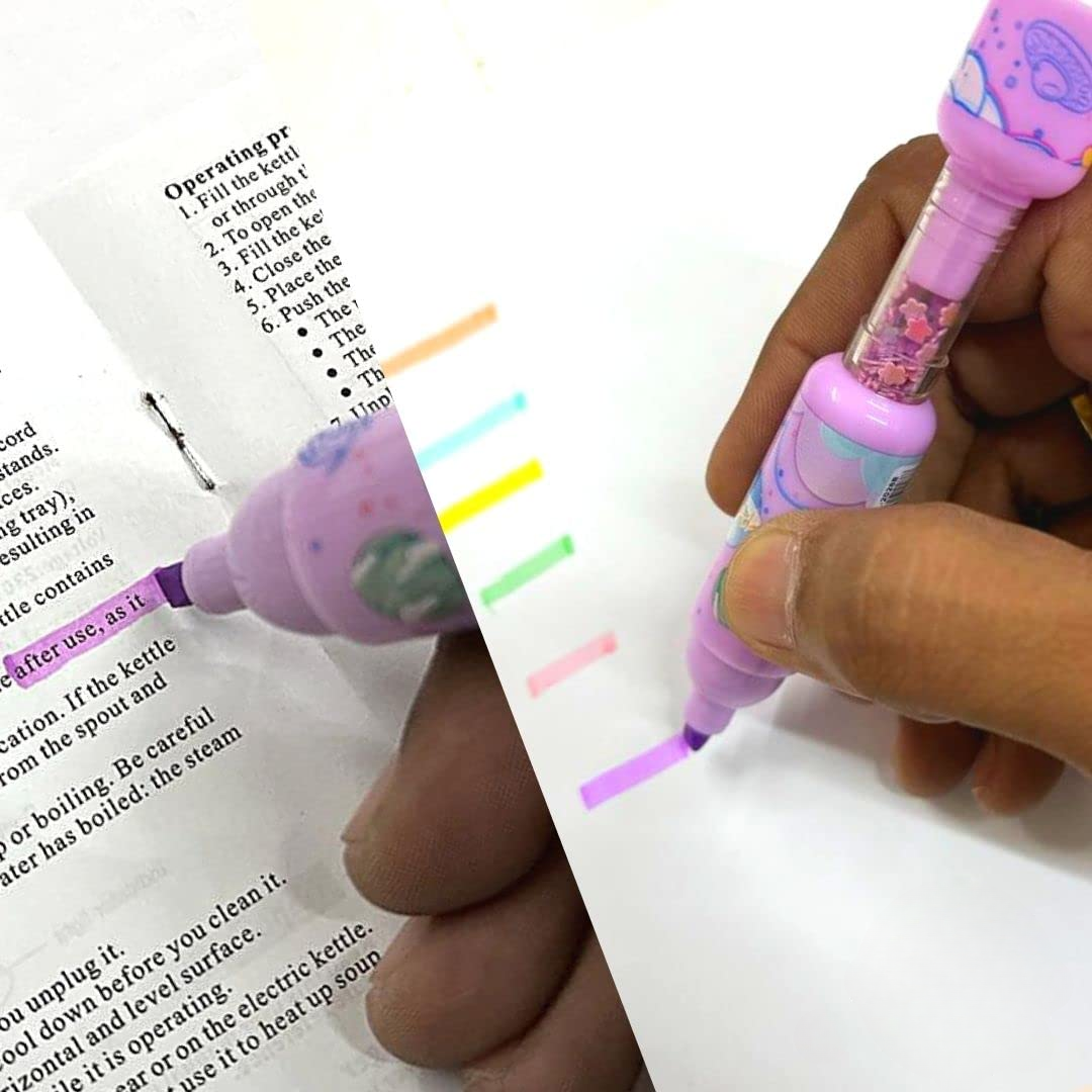 Cute Highlighter Aesthetic Mini Marker Pen