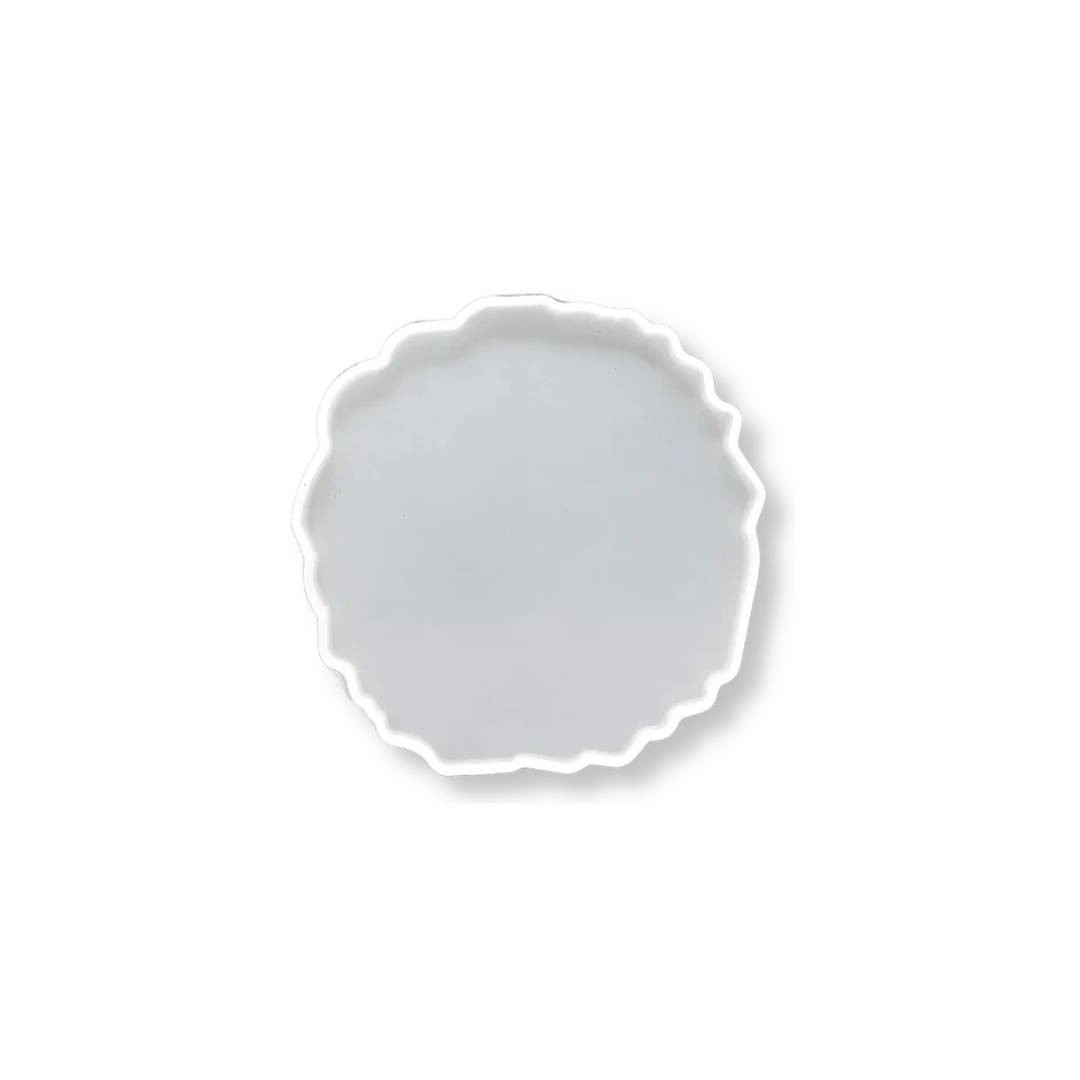 5 Inch Silicone Agate Round Coaster Mould