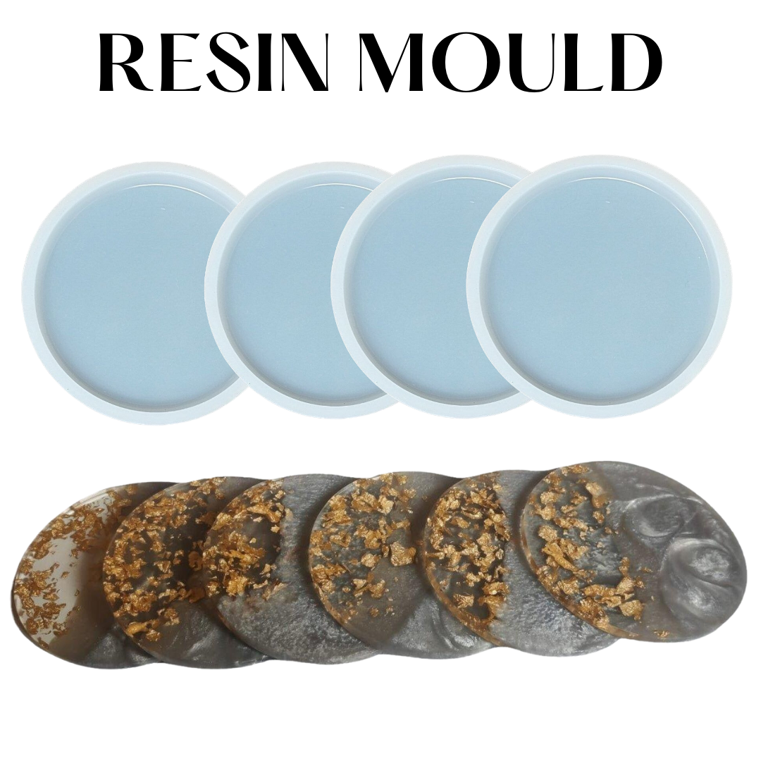 5 Inch Silicone Round Coaster Mould