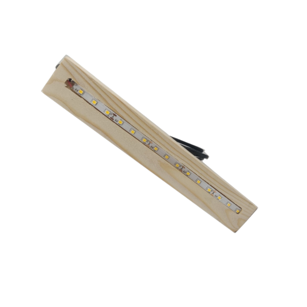 6 Inch Wood Led Stand