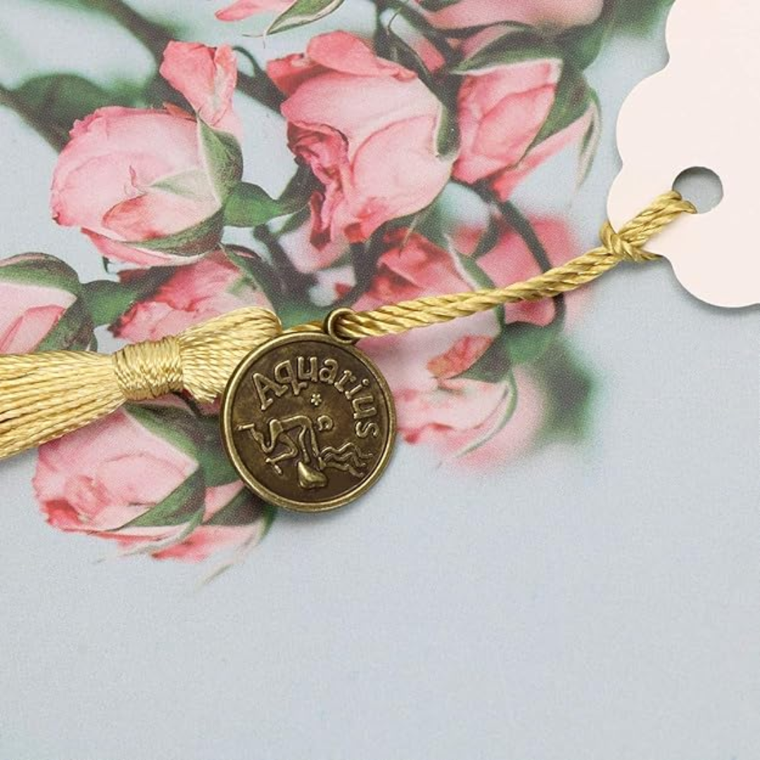 Zodiac Sign Bezel Charms