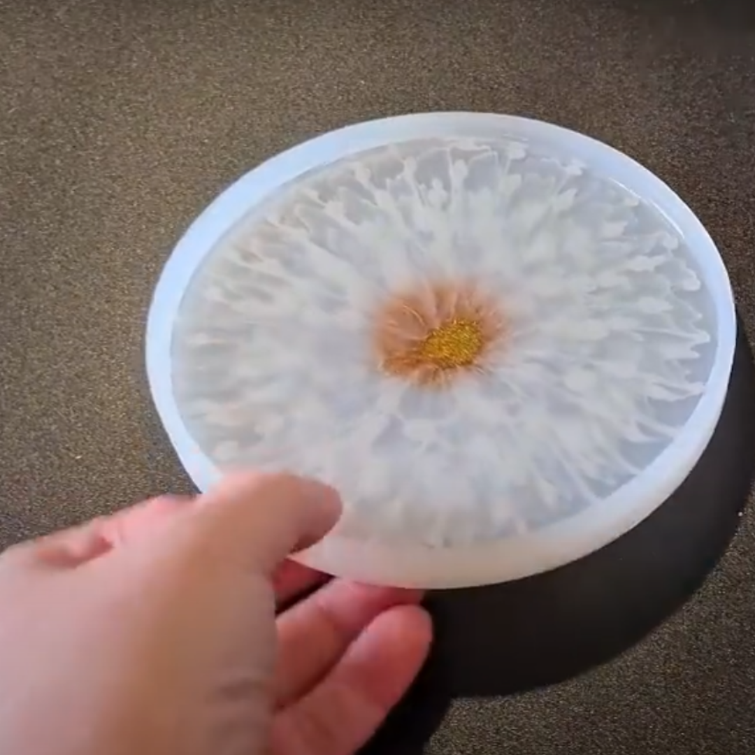6 Inch Silicone Round Coaster Mould