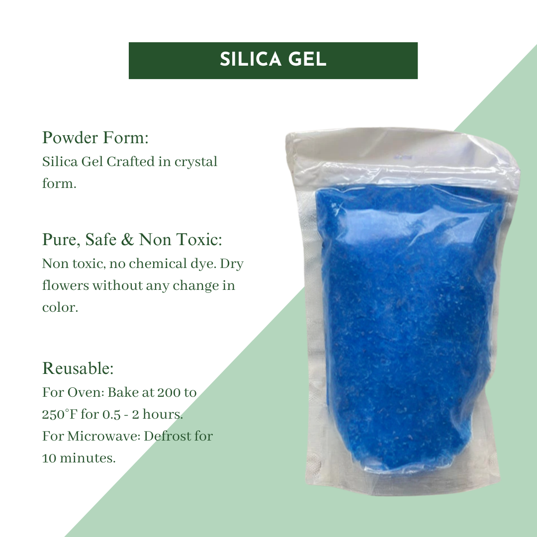 Blue Silica Gel for Drying Flowers