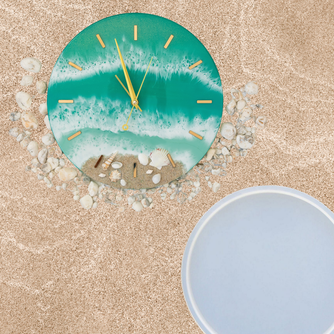 8 Inch Silicone Round Coaster Mould, Pack of 1