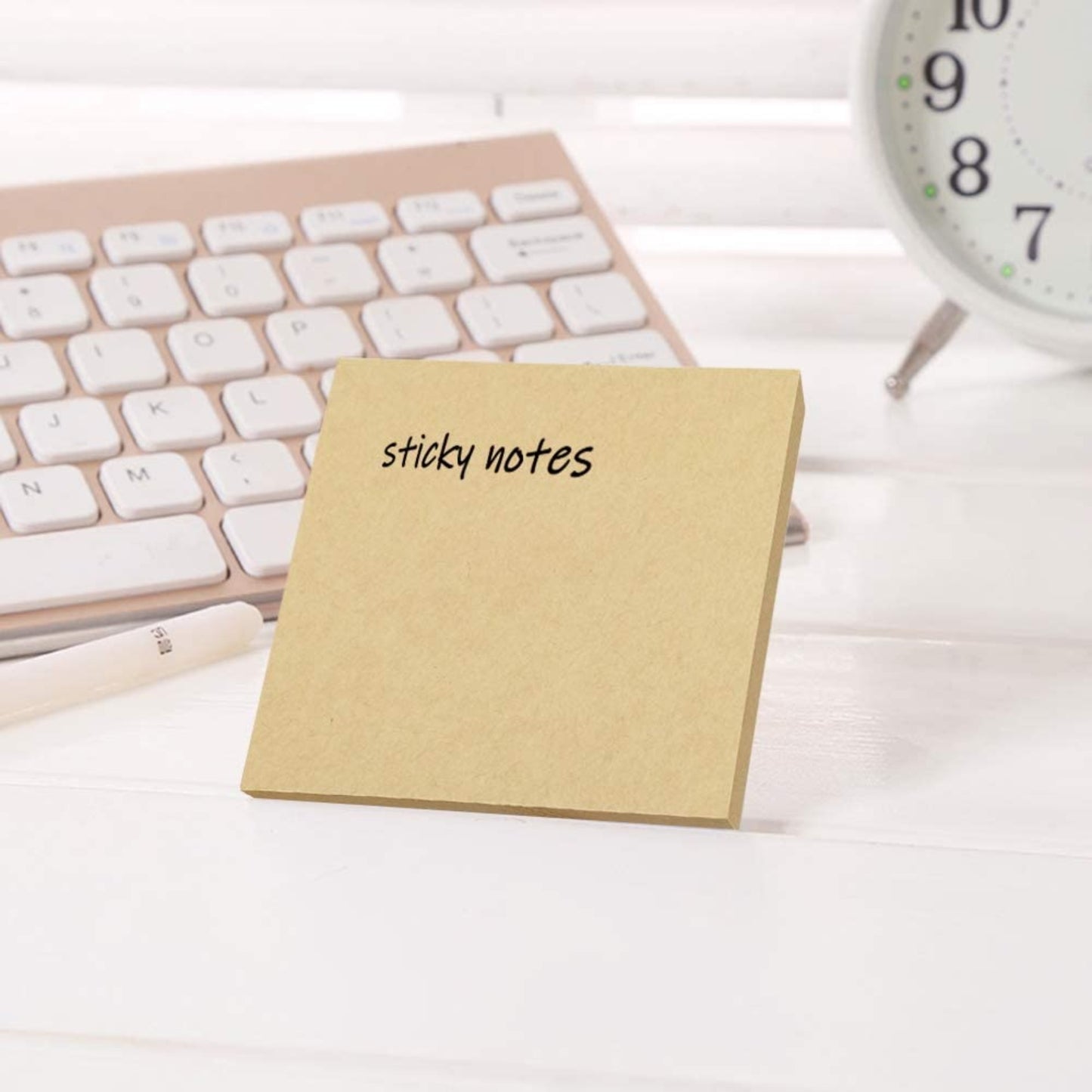 Brown Sticky Notes Set Office Stationery, Pack of 2