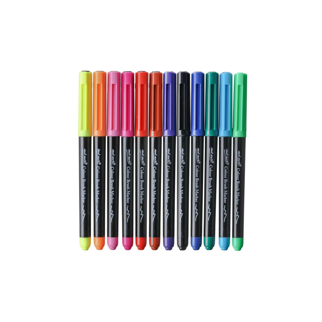 12 Pc Coloring Brush Marker