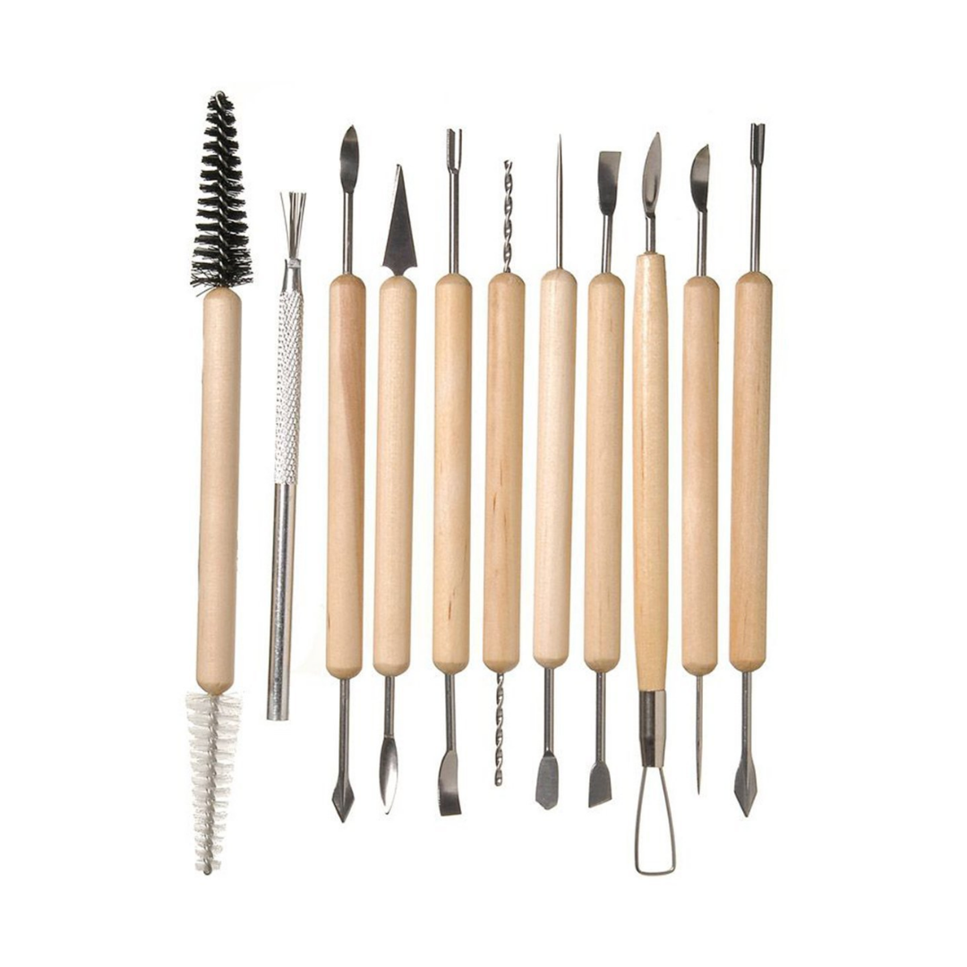 Wooden Clay Sculpting Tools