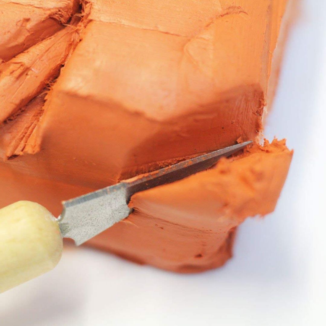 Brown Modelling Clay 500 Gm