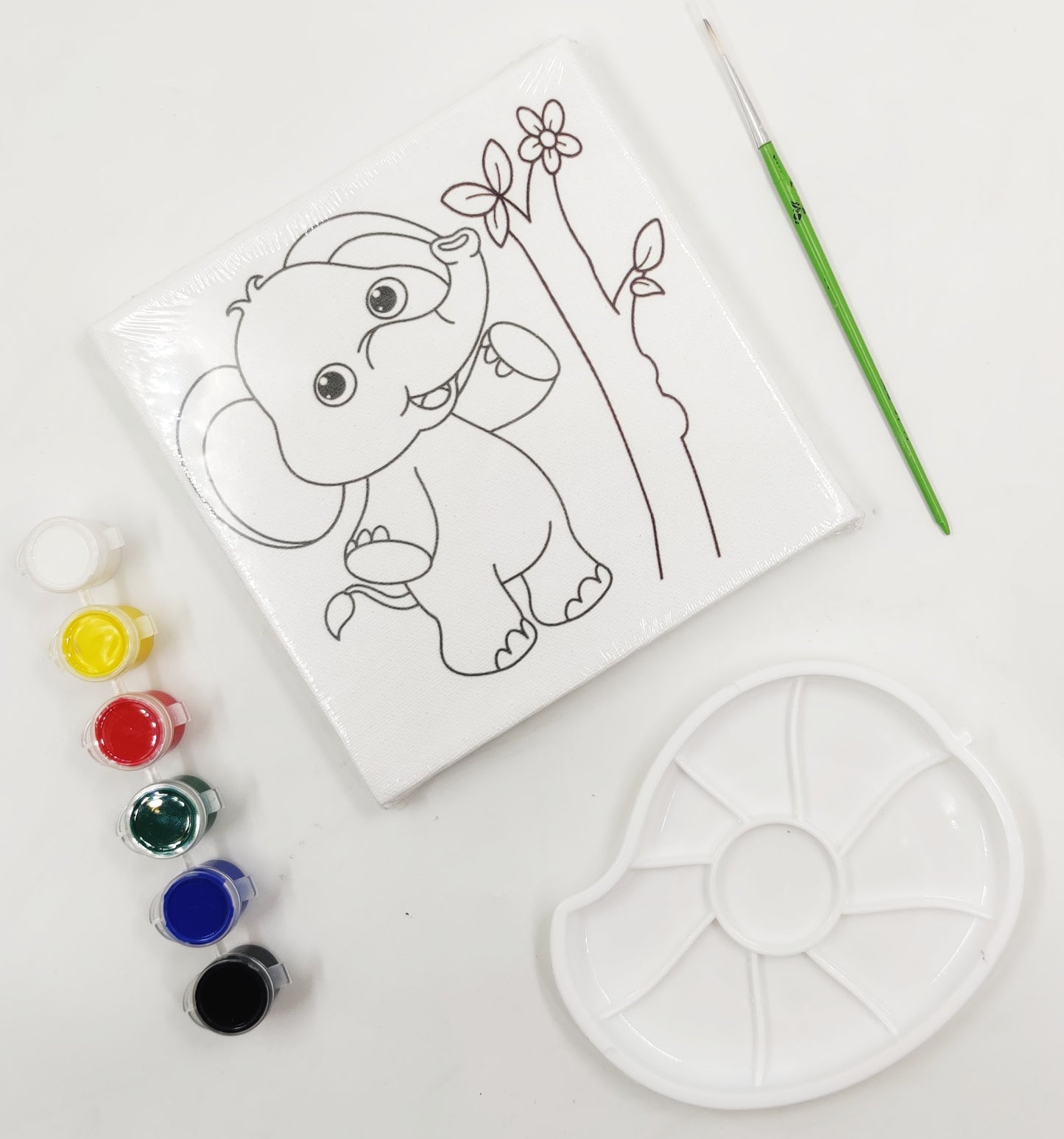 Printed Canvas Painting Kit for Kids