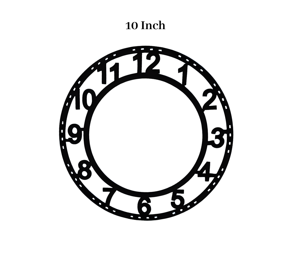 Black Number Ring