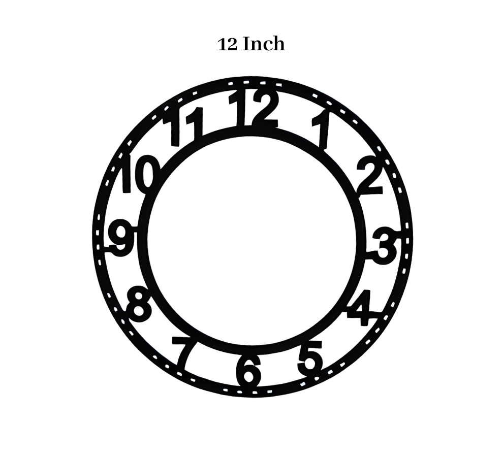 Black Number Ring