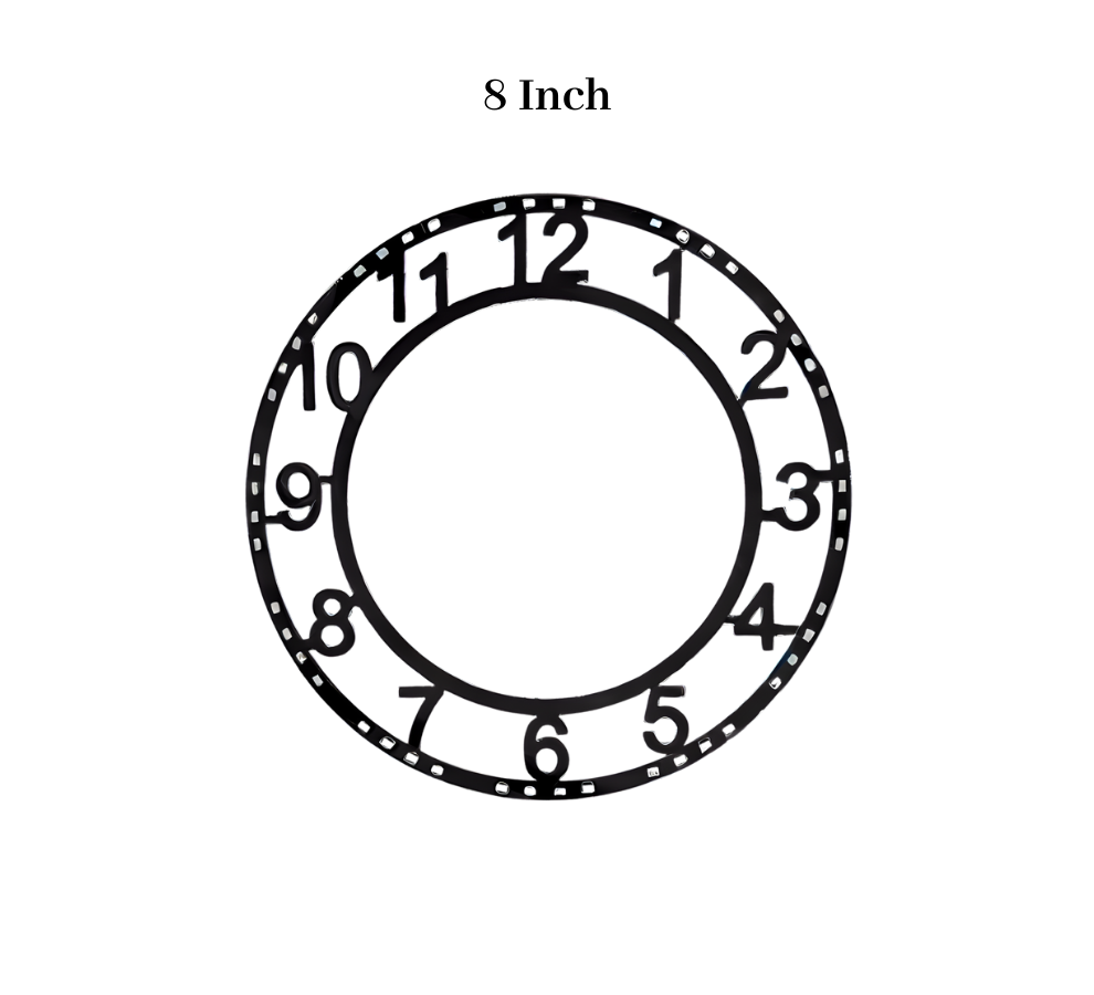 Black Number Ring