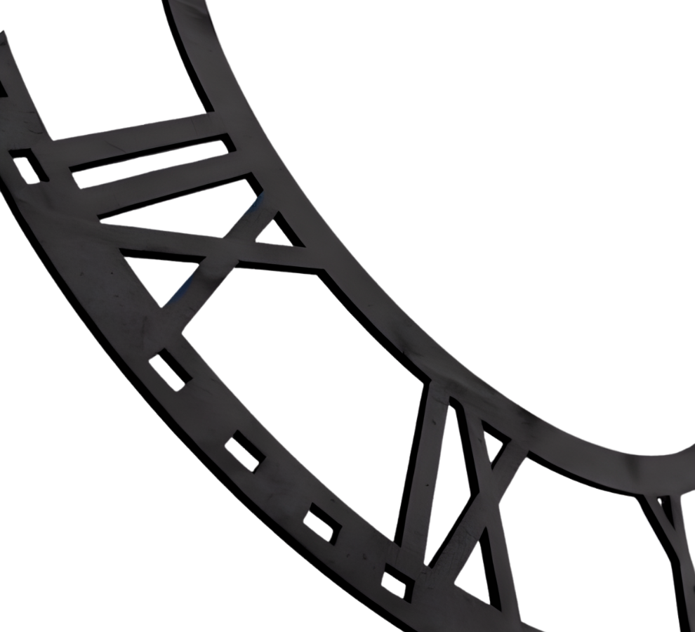 Black Number Ring