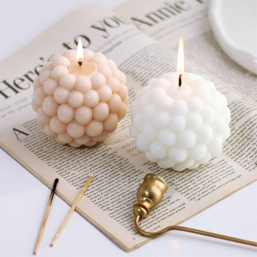 Silicone Candle Mould - Bubble Ball