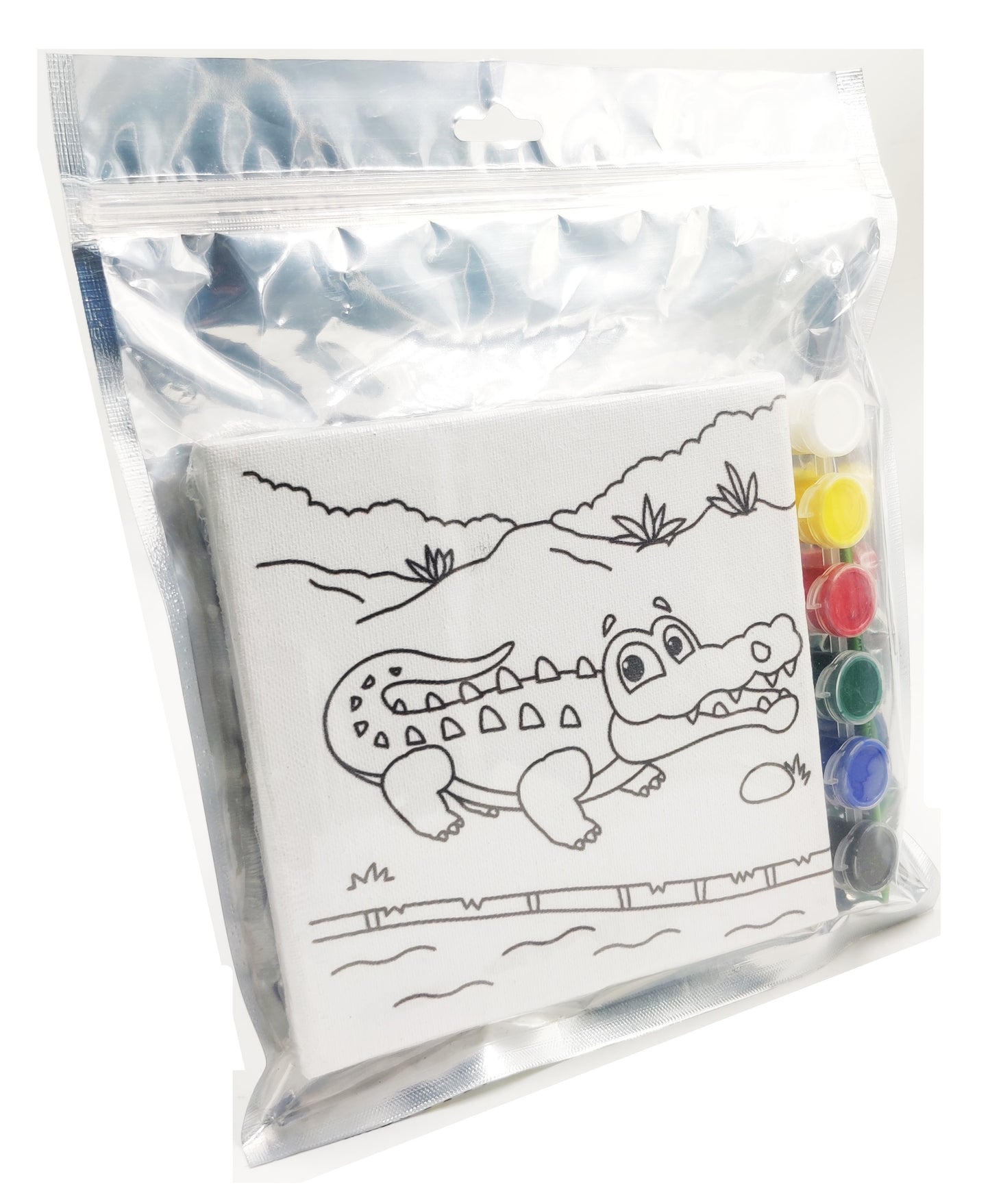 Printed Canvas Painting Kit for Kids