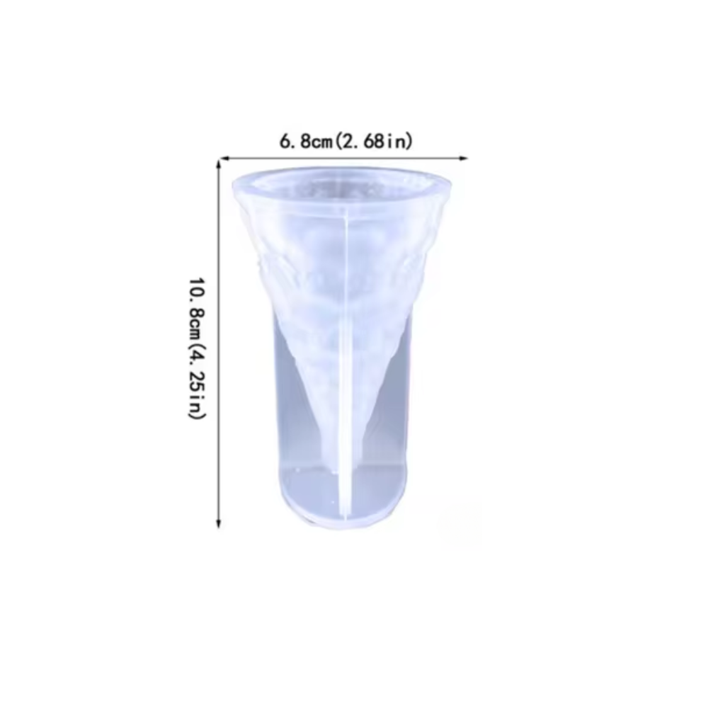 Silicone Candle Mould - Christmas Tree