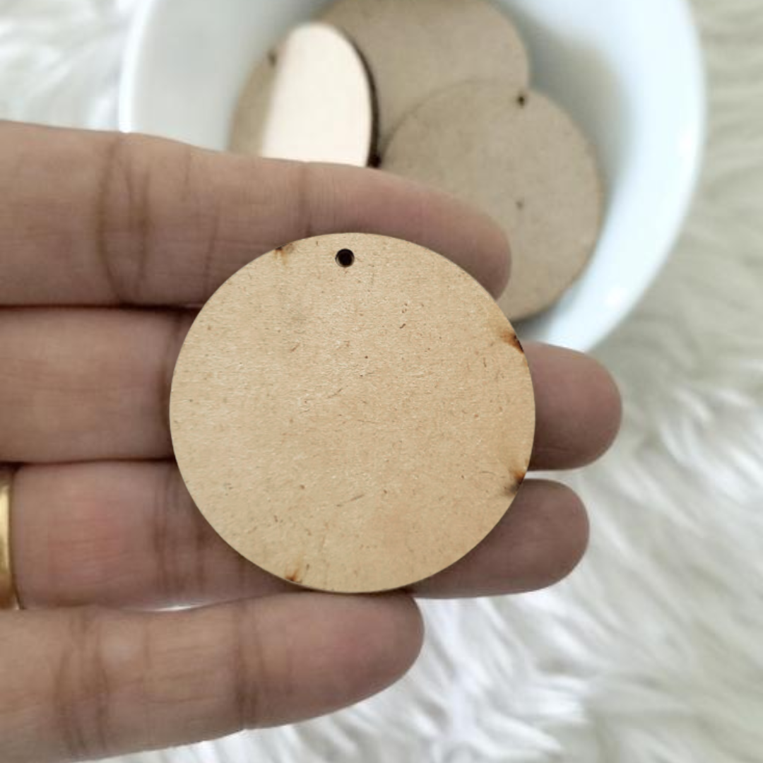 Mdf With Hole, 2 Inch