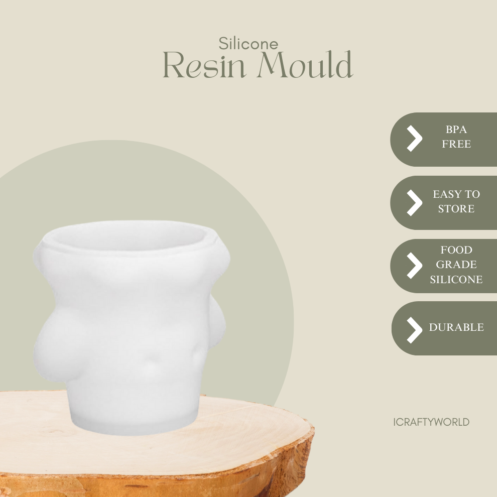 Silicone Candle Mould - Halloween Ghost