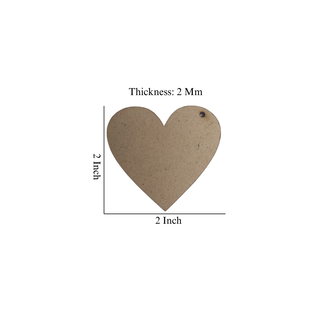 Mdf With Hole, 2 Inch