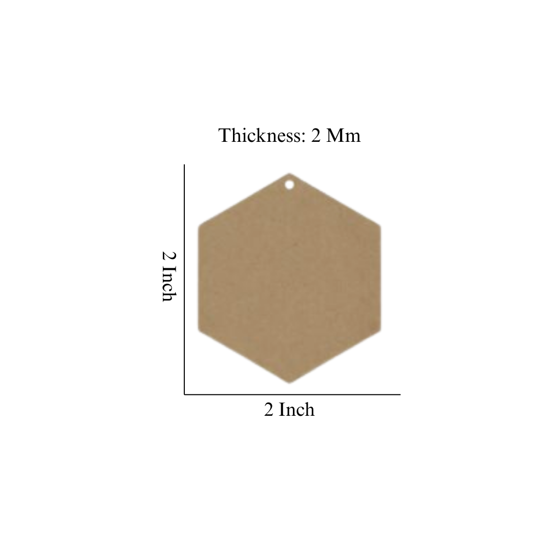 Mdf With Hole, 2 Inch