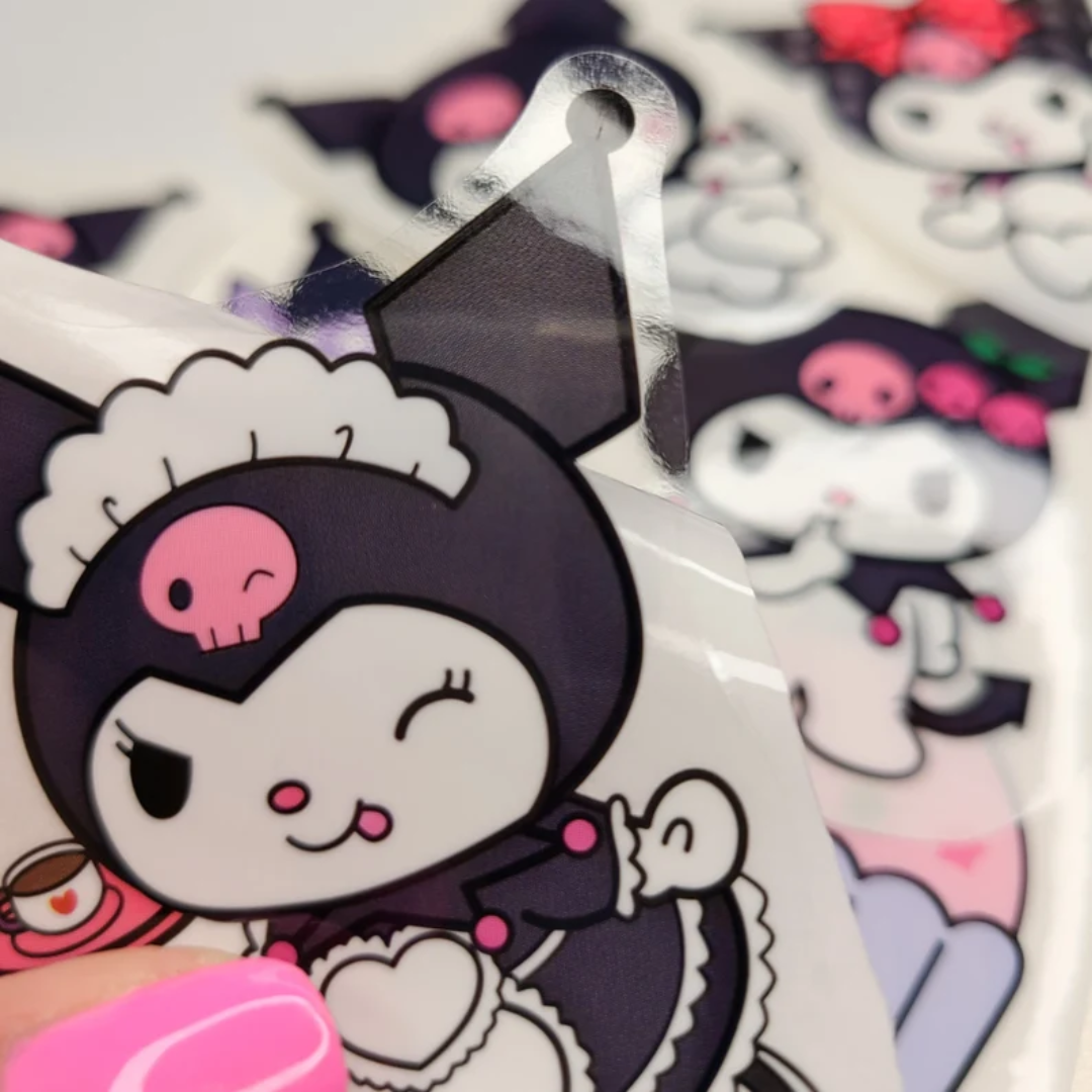 4 Sheets Sanrio Cartoon Stickers Set