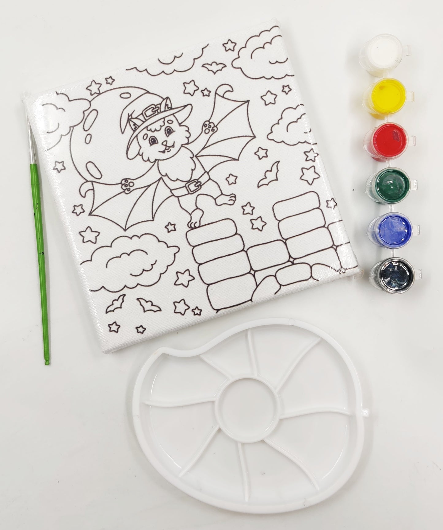 Printed Canvas Painting Kit for Kids