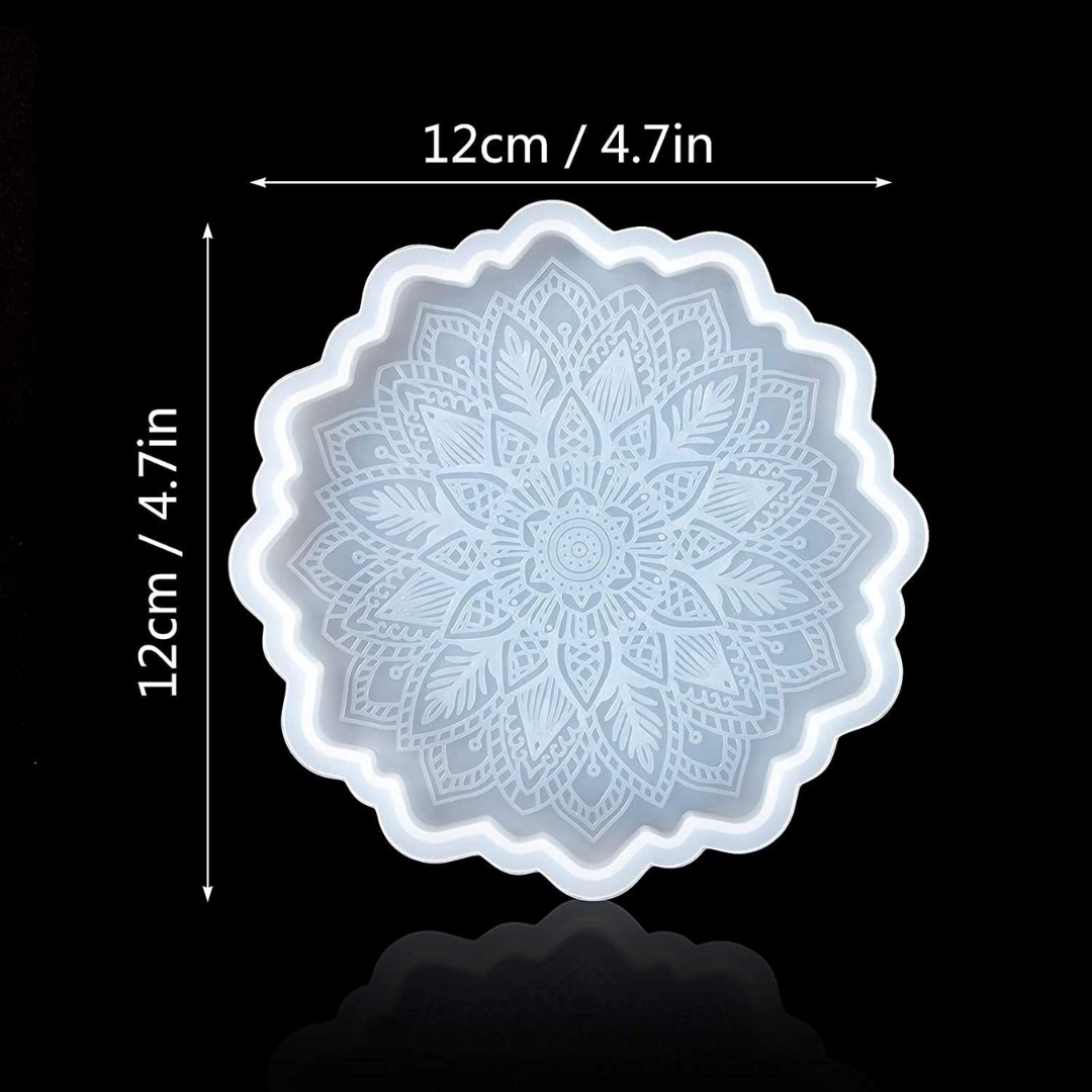 Resin Mandala Coaster Mould