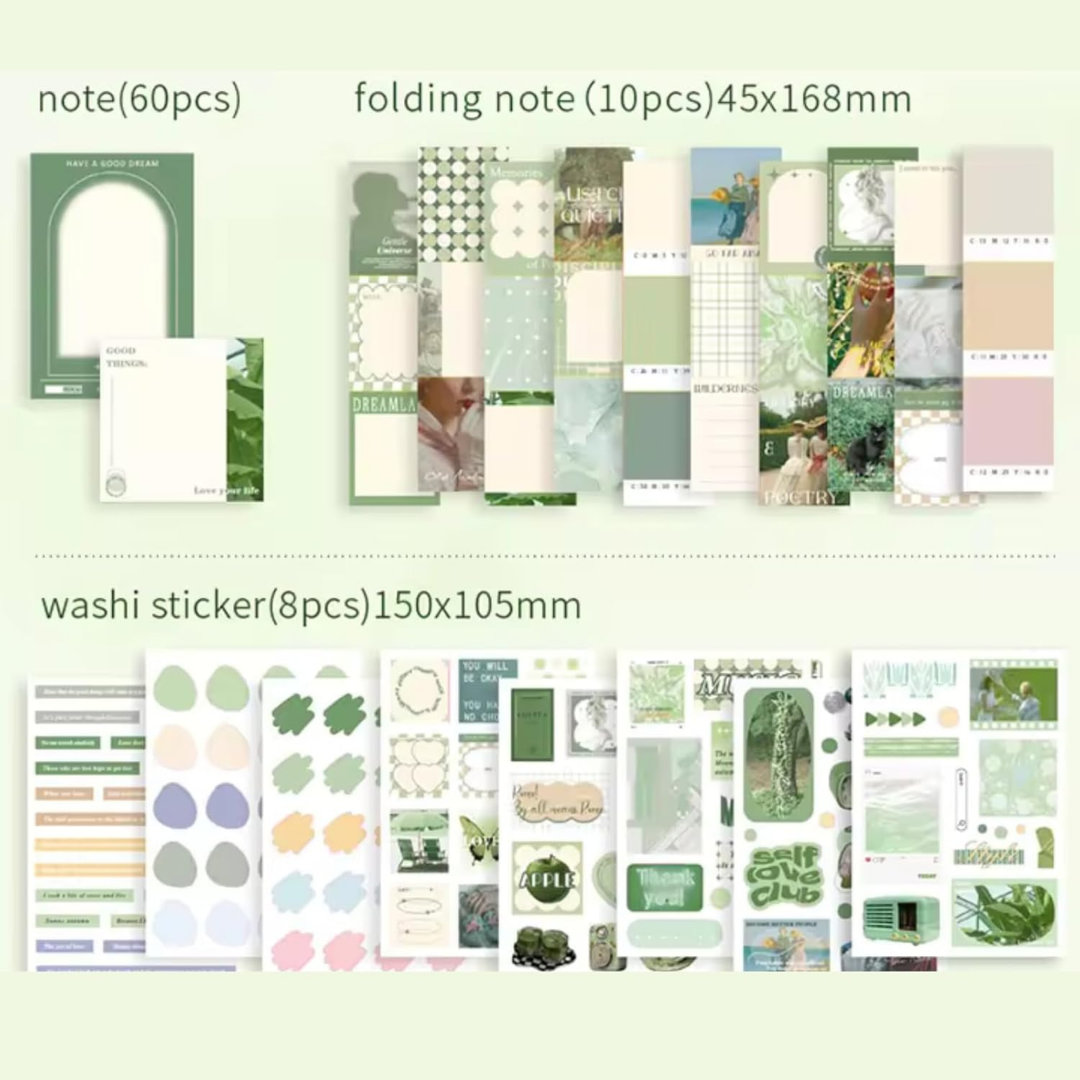 Scrapbook Kit, Mist Island Poems