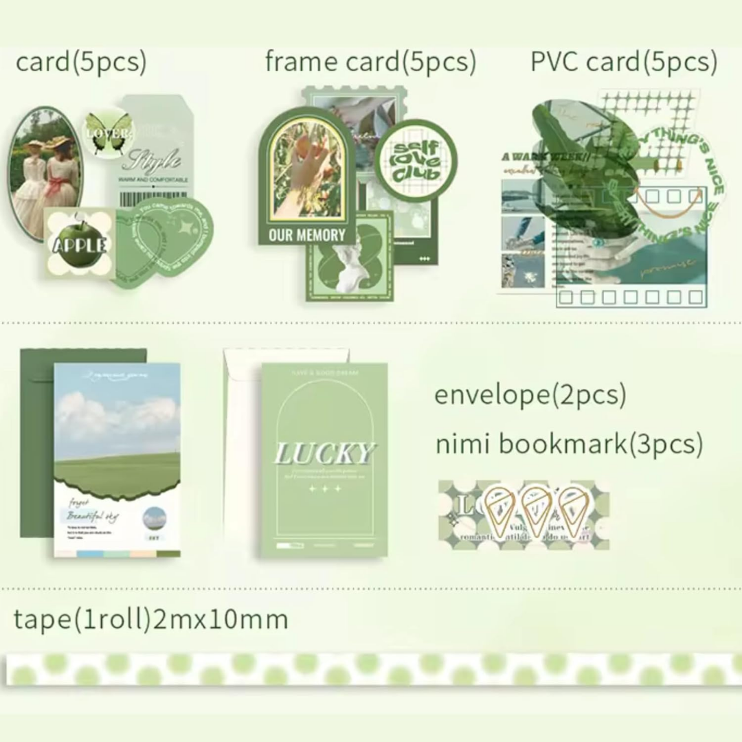 Scrapbook Kit, Mist Island Poems