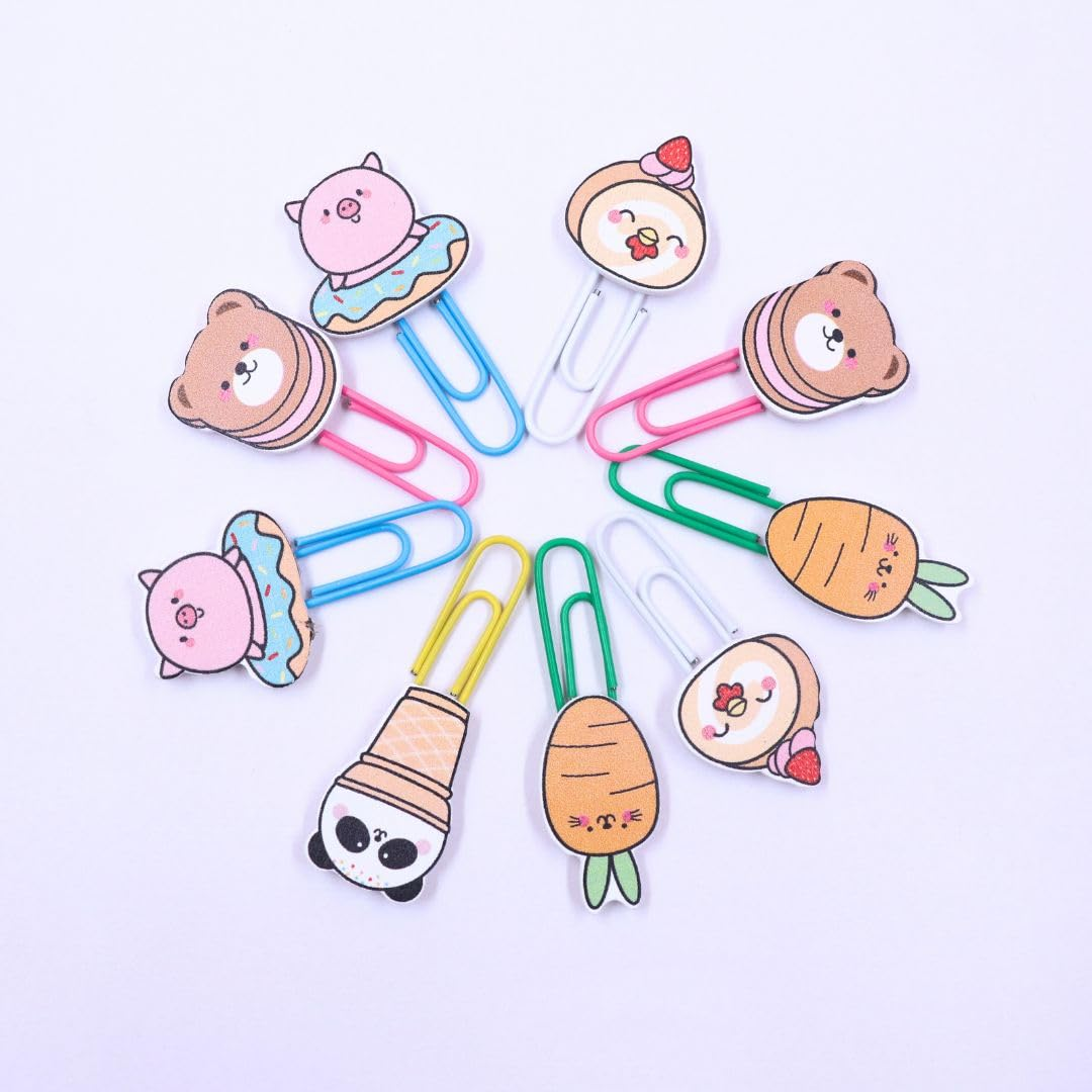 Colorful Wooden Paper Clip