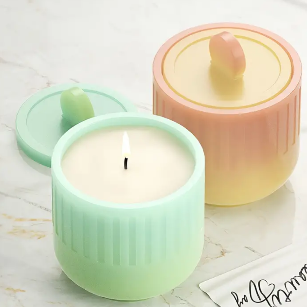 Jar Mould, Planter Mould, Stripe No 8