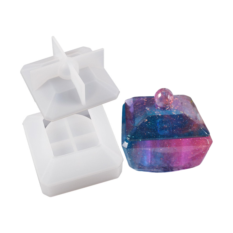 Jar Planter Mold, Square No 12