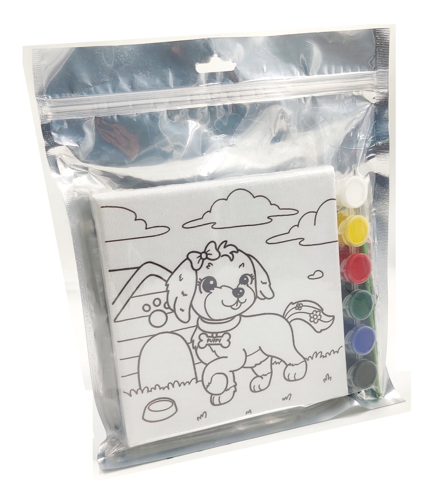 Printed Canvas Painting Kit for Kids