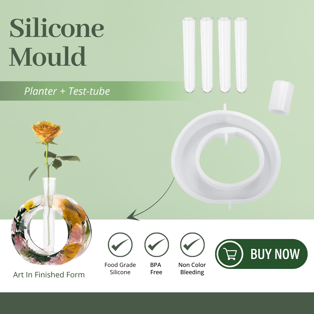 Resin Vase Mould with Test-Tube