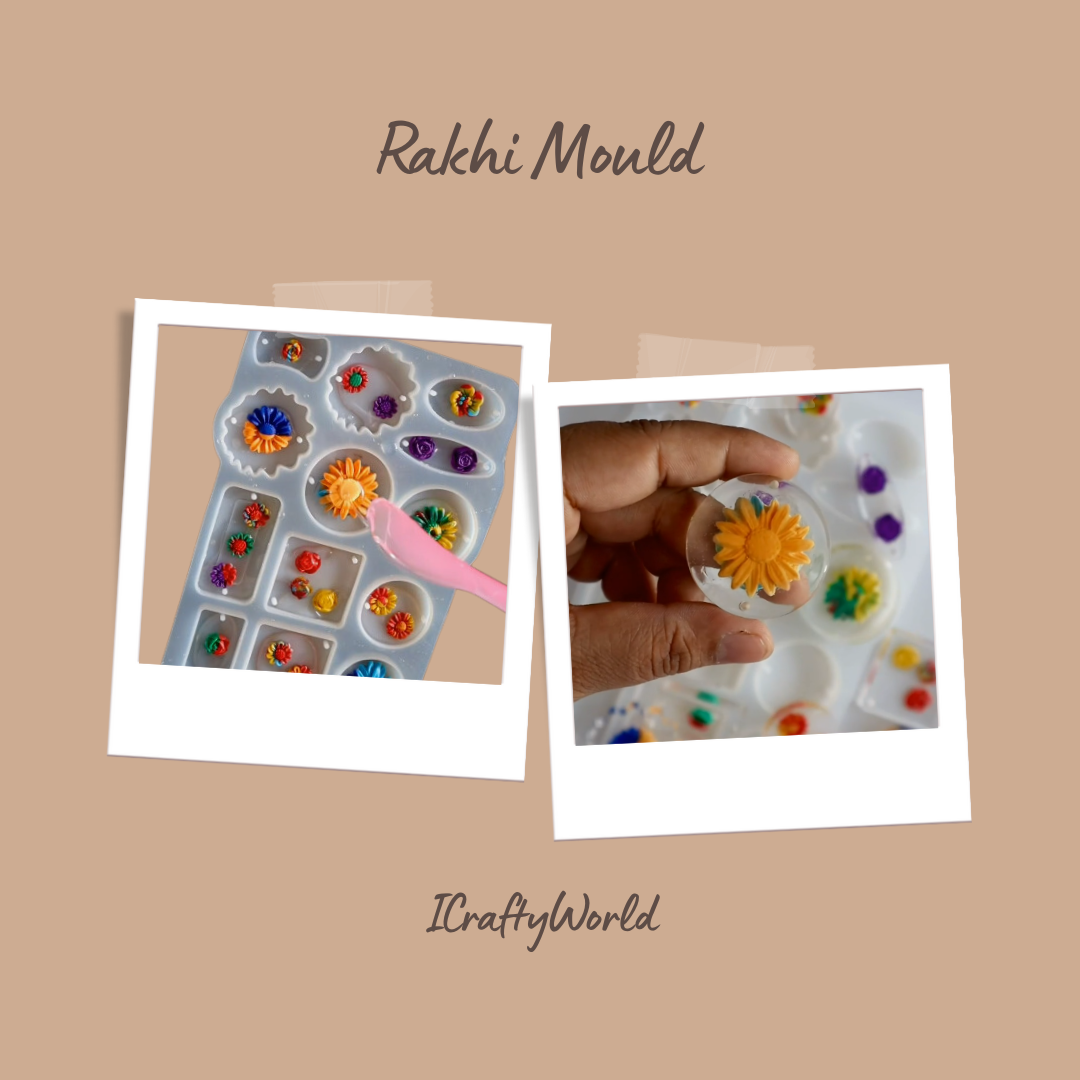 Silicone Rakhi Mould No 7