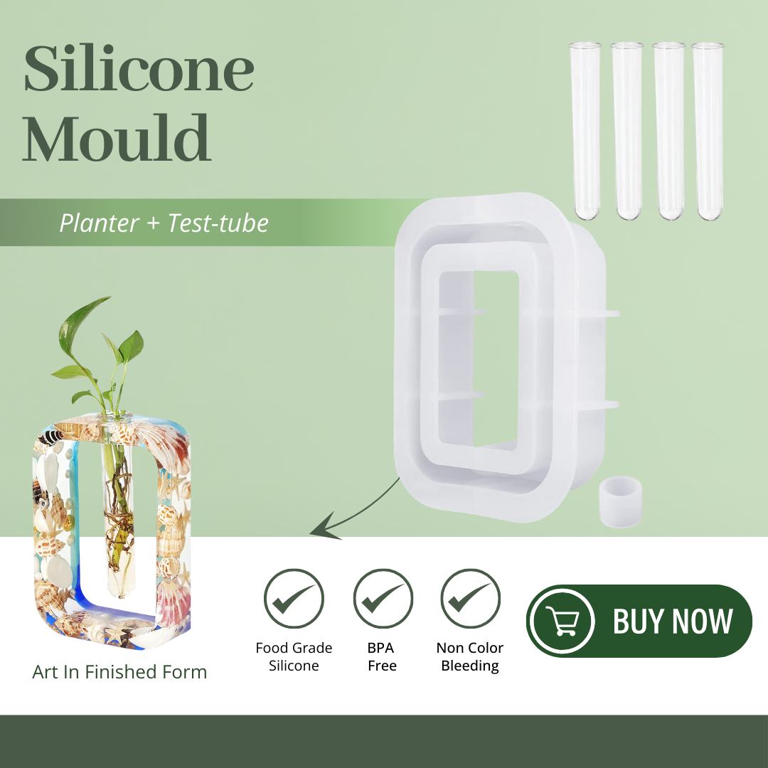 Resin Vase Mould with Test-Tube