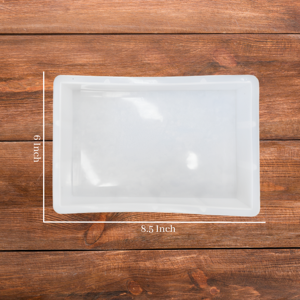 Deep Casting Resin Art Kit Rectangle Shape Mould 8 inch