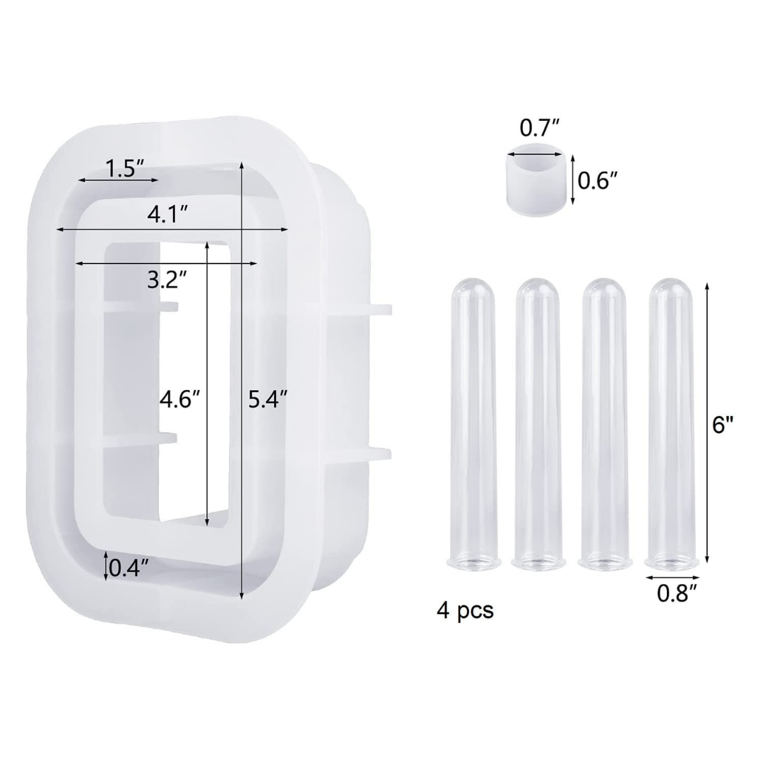 Resin Vase Mould with Test-Tube